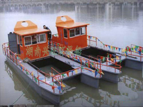 水面垃圾清理船-環保